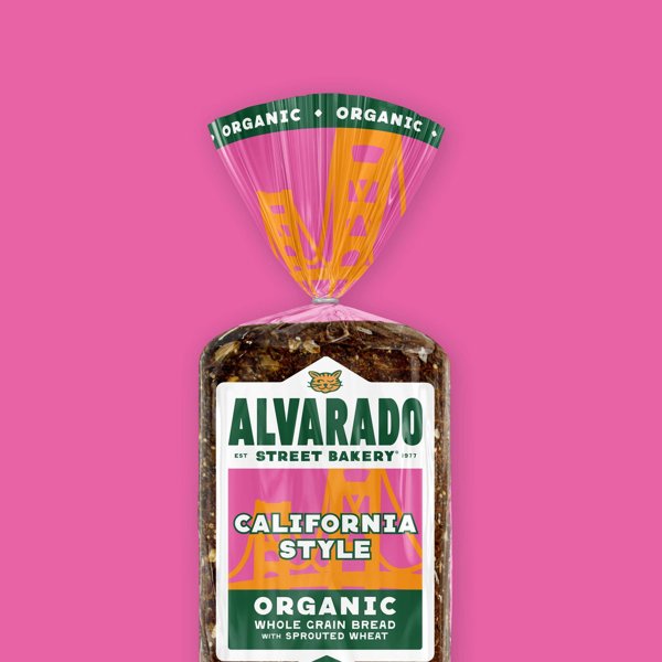 Alvarado Street Bakery product packaging