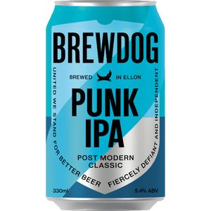 BrewDog product packaging