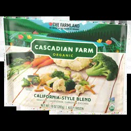 Cascadian Farm product packaging