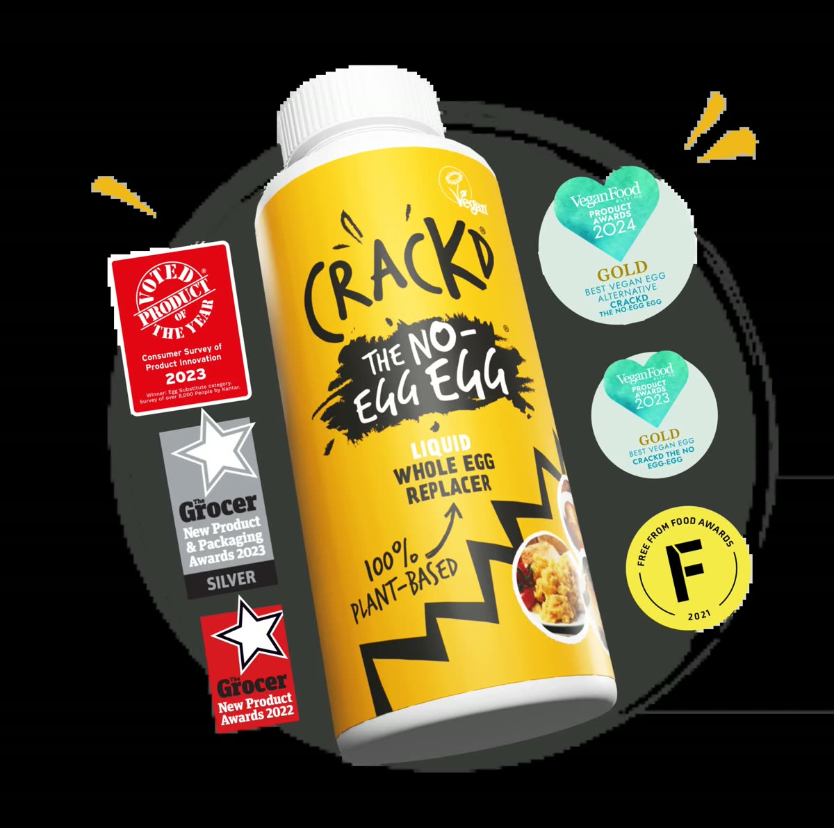 Crackd product packaging