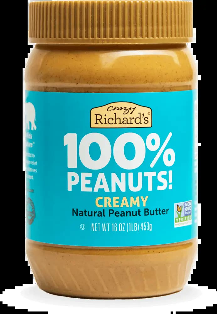 Crazy Richard's product packaging