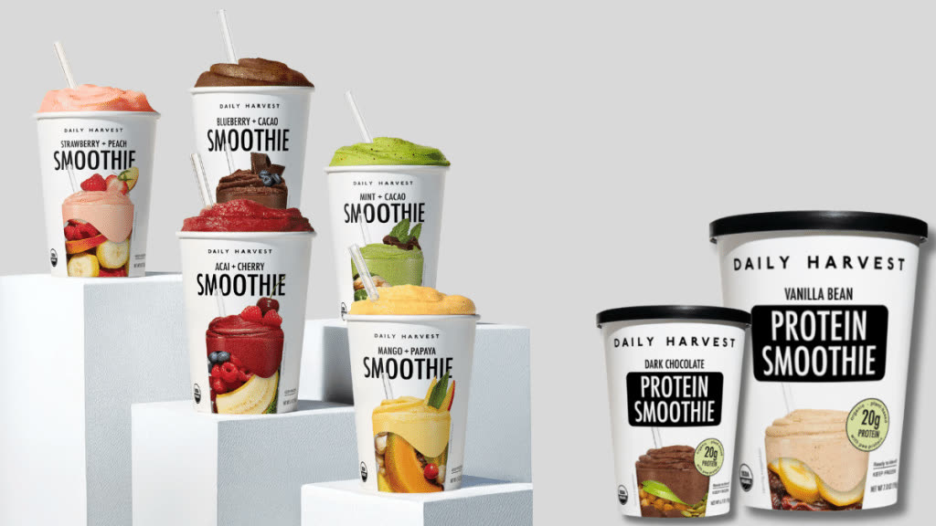 Daily Harvest product packaging