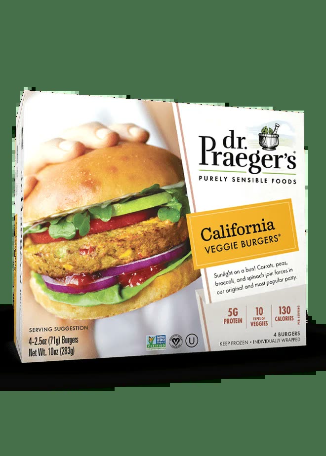 Dr. Praeger's product packaging