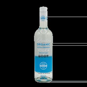 Drake's Organic Spirits product packaging
