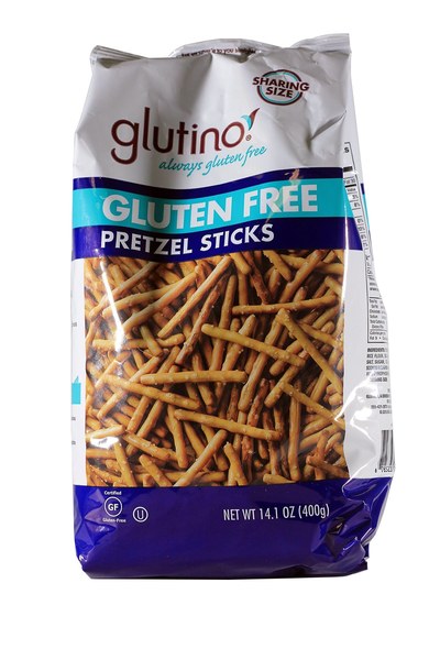 Glutino product packaging