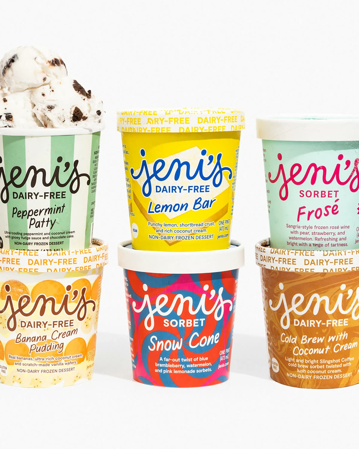 Jeni's product packaging