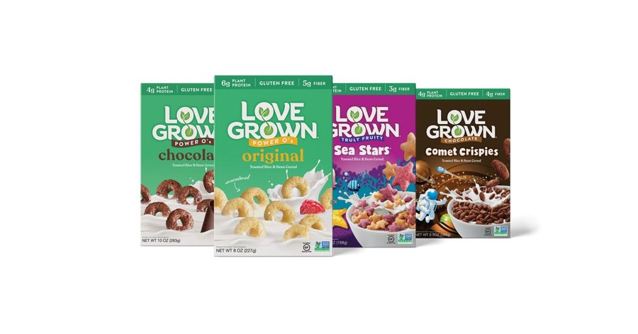 Love Grown product packaging
