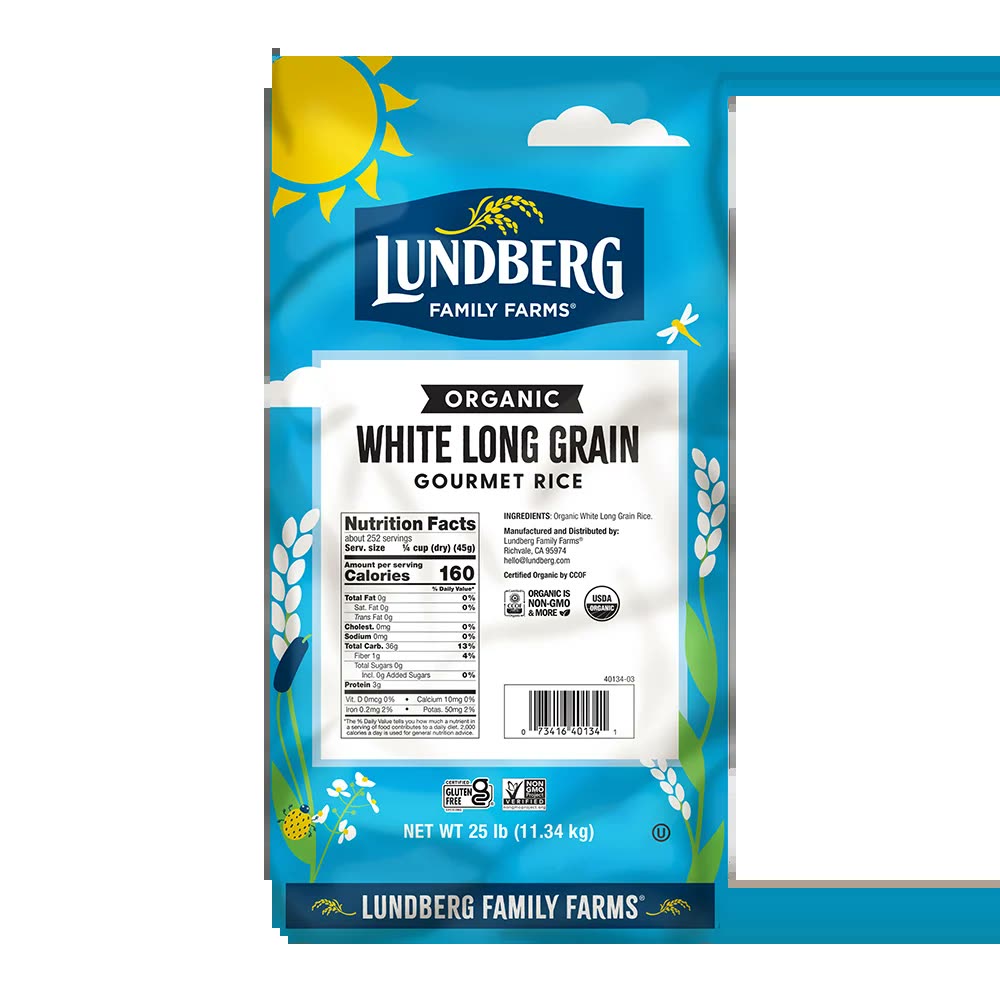 Lundberg Family Farms product packaging