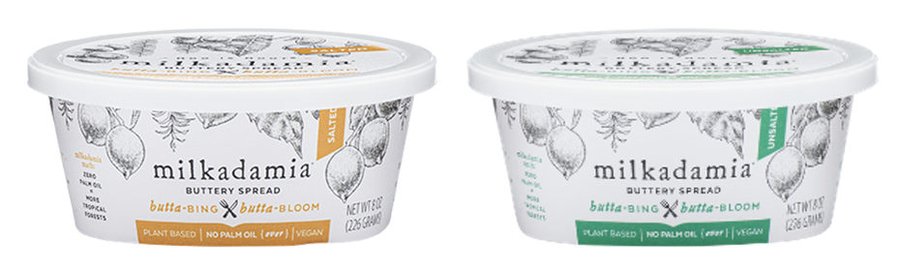 Milkadamia Buttery Spread product packaging