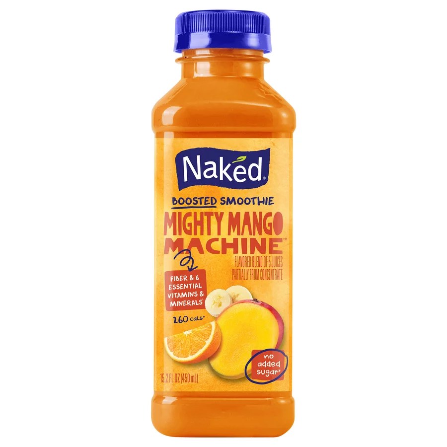 Naked Juice product packaging