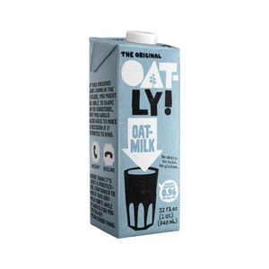 Oatly product packaging