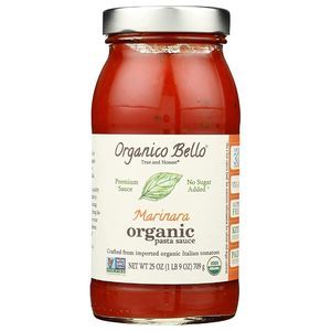 Organico Bello product packaging