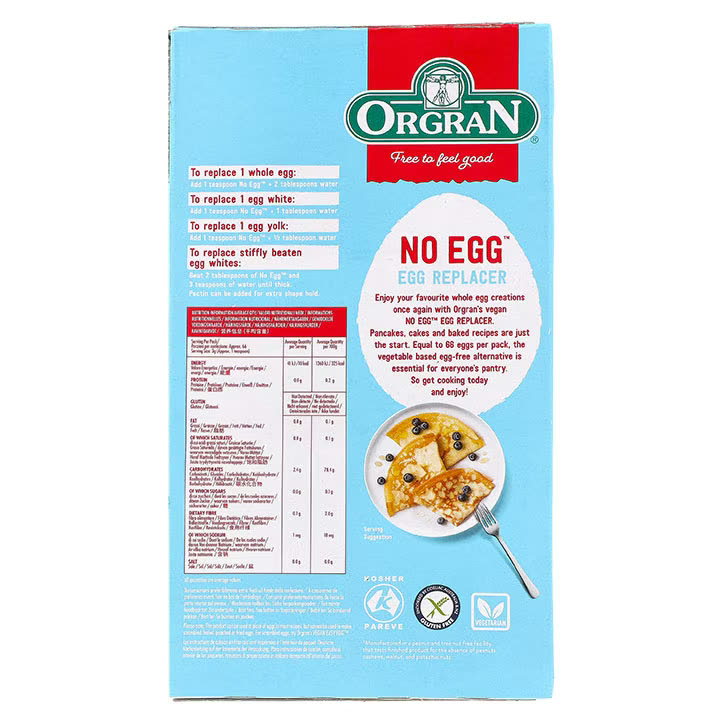 Orgran product packaging