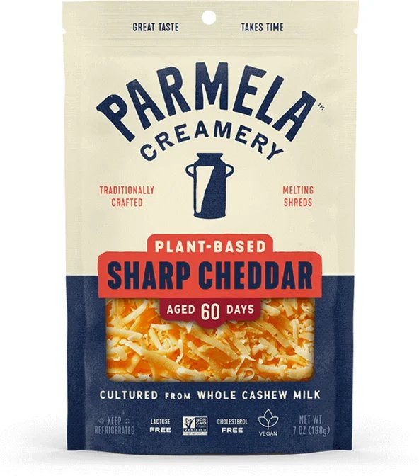 Parmela Creamery product packaging