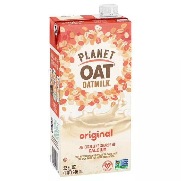 Planet Oat product packaging