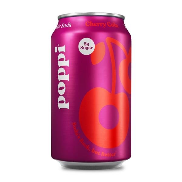 Poppi product packaging