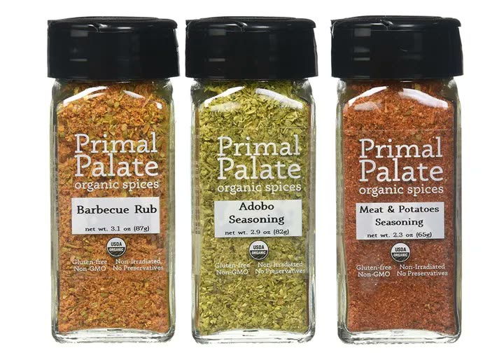 Primal Palate product packaging