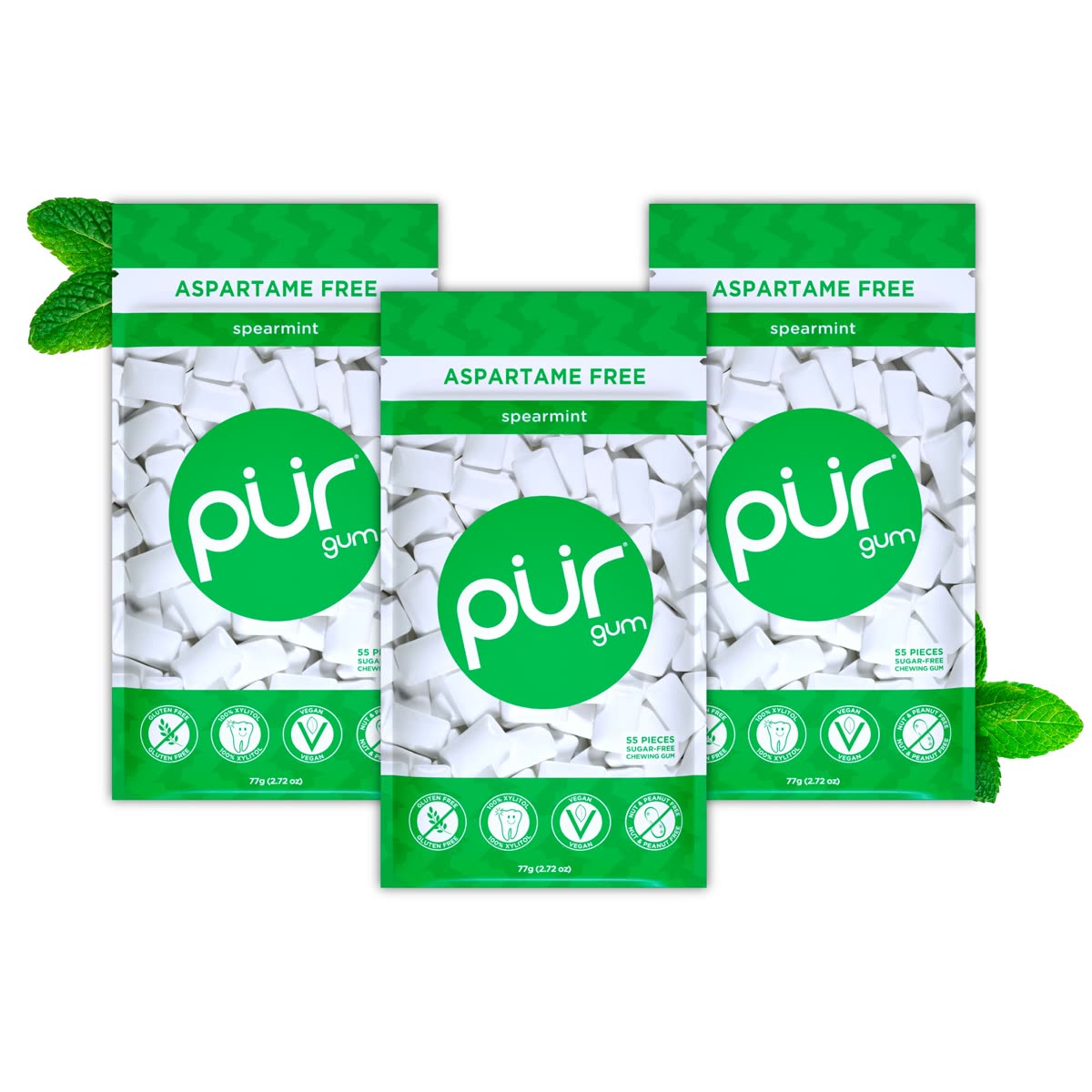 Pur Gum product packaging