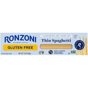 Ronzoni (Gluten Free line) product packaging