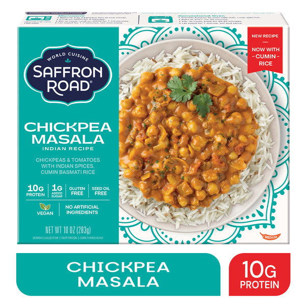 Saffron Road product packaging