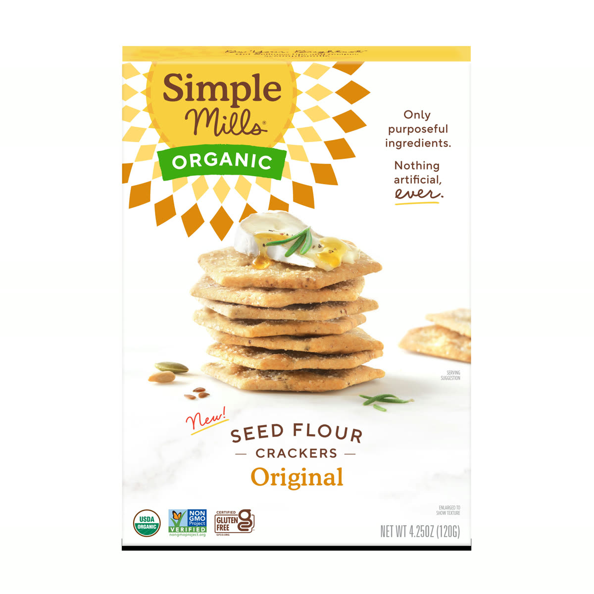 Simple Mills product packaging