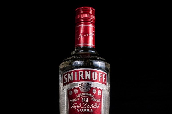 Smirnoff product packaging
