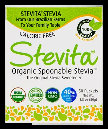 Stevita product packaging