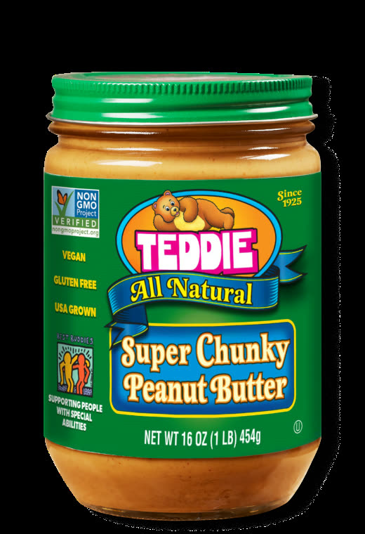 Teddie product packaging