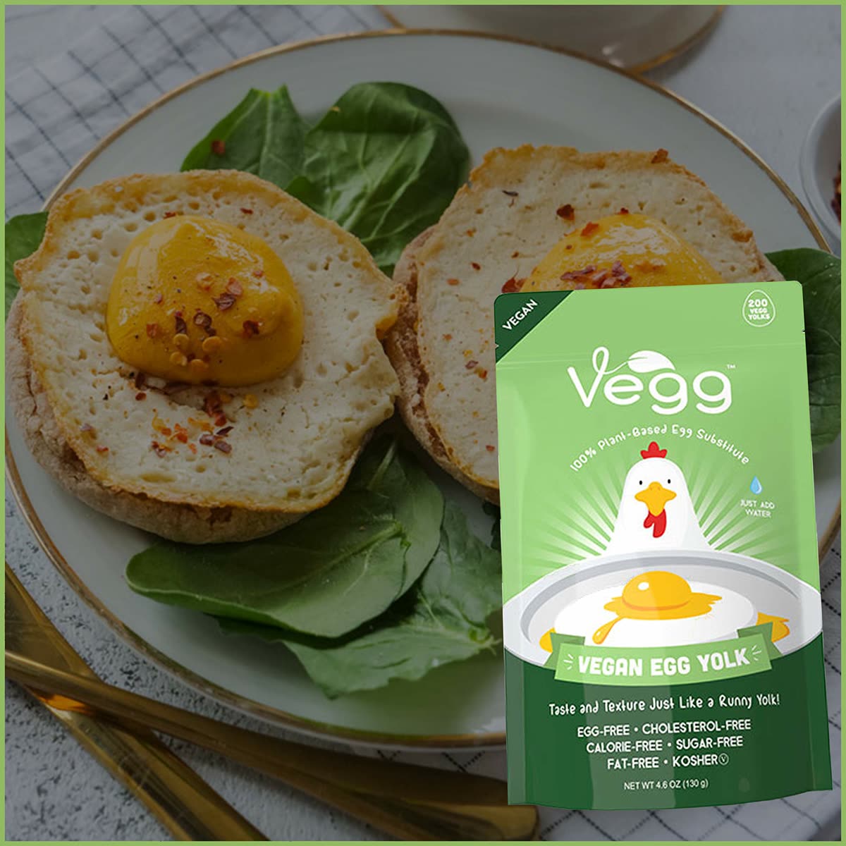The Vegg product packaging