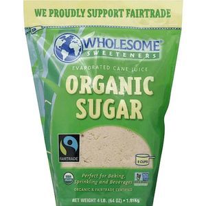 Wholesome Sweeteners product packaging