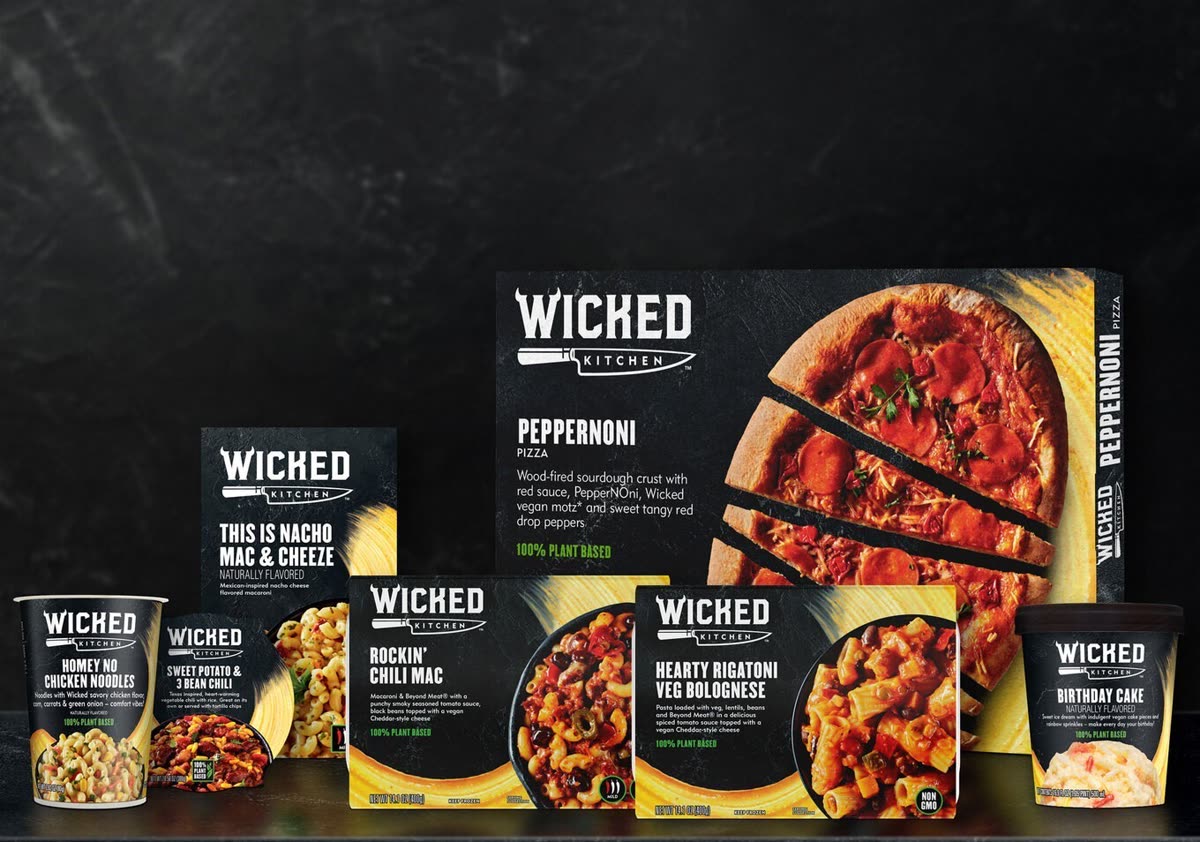 Wicked Kitchen product packaging