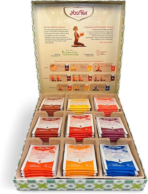 Yogi Tea product packaging