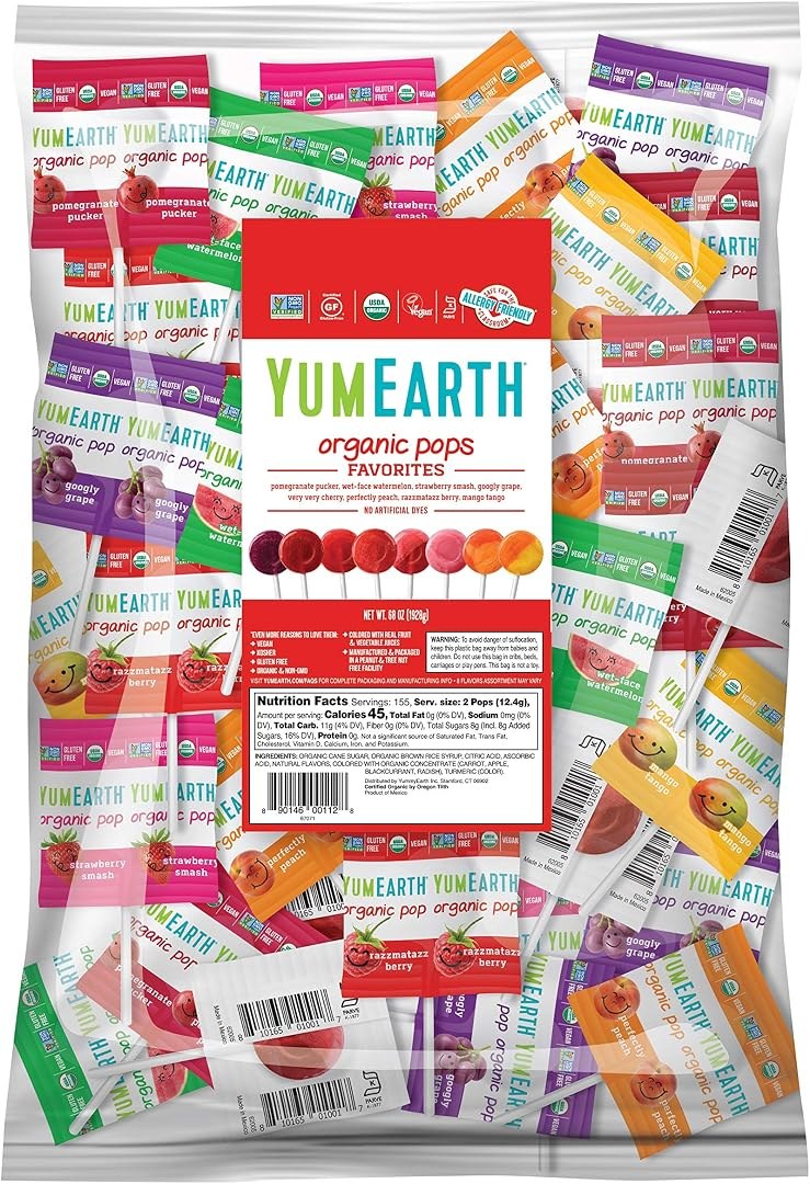 YumEarth product packaging